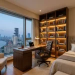 El Dorado Sea Facing Flats Worli 4 BHK Sophisticated Private Study With Views