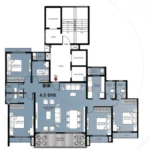 Four Bungalows Andheri West 4.5 BHK Floor Plan