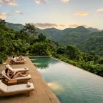 Godrej Woodside Karjat Khopoli NA Plots Infinity Pool Retreat With Panoramic Hill Views And Luxury Deck Seating