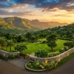 Godrej Woodside Karjat Khopoli NA Plots Valley View Landscape With Scenic Mountain Backdrop And Green Open Spaces