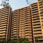 3 BHK Kalpataru Solitaire Juhu Scheme Warm Terracotta Facade Twin Tower Exterior