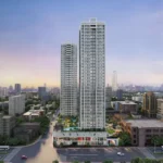 Kolte Patil Verve Bangur Nagar Goregaon West Residential Tower Exterior Showing High Rise Building Podium Structure