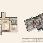 La Mer Mumbai Central 3 BHK Floor Plan