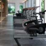 Lodha Altus Borivali West Gymnasium Amenity With Cardio Equipment Large Glass Windows Modern Fitness Space