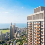 Mahindra Beacon Hill Mahalaxmi Terracotta Balcony High Rise Racecourse Sea Skyline Aerial Exterior
