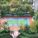 Mahindra Vista Kandivali East Basketball Court Surrounded By Landscaped Gardens And Recreational Spaces