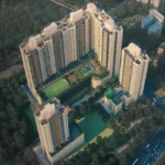Marina 64 Liberty Garden Malad West Four Tower Landscaped Podium Court Tree Lined Aerial Exterior