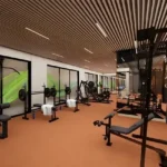 Mehta Marquina Goregaon East modern fitness center with strength training machines, free weights and spacious workout area
