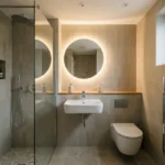 Nine Reflex Dadar East Additional Bathroom With Walk-In Shower