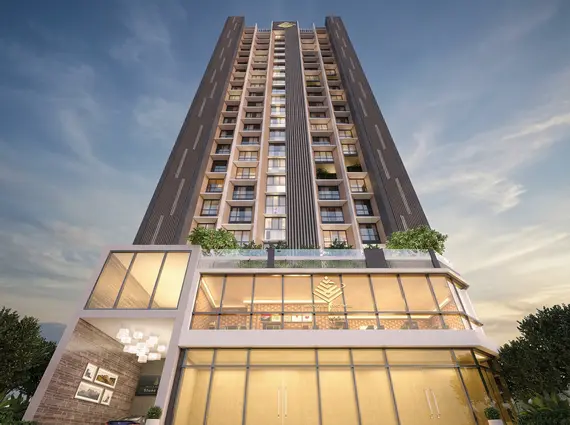 Nine Reflex Dadar East Premium Residential Tower Exterior