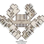 Palm President Sector-11 Ghansoli B Wing Floor Plan