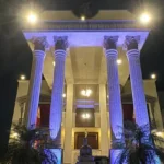 R Paradise Tungarli Lonavala 6 BHK Villa Luxurious Portico With Tall Pillars
