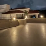 R Paradise Tungarli Lonavala 6 BHK Villa Open Terrace Area Night View