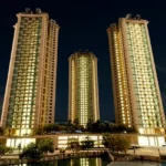 Resale Oberoi Springs Andheri West Tower Elevation Night View