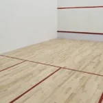 Rustomjee Crown Tower C Prabhadevi Maple Wood Red Line Indoor Squash Court