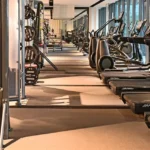 Rustomjee Crown Tower C Prabhadevi Treadmill Cable Machine Floor To Ceiling Glass Gymnasium