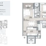 Sejal City Goregaon East 3 BHK Floor Plan