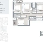 Sejal City Goregaon East 4 BHK Floor Plan
