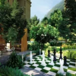 Shreeji Divine Kharghar Navi Mumbai Landscaped Garden With Giant Chess Board