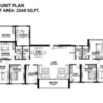 The Gateway Sector 6 Vashi Navi Mumbai 4 BHK Floor Plan