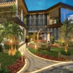 The Gateway Sector 6 Vashi Navi Mumbai Club Gateway Palm Lined Tropical Entrance