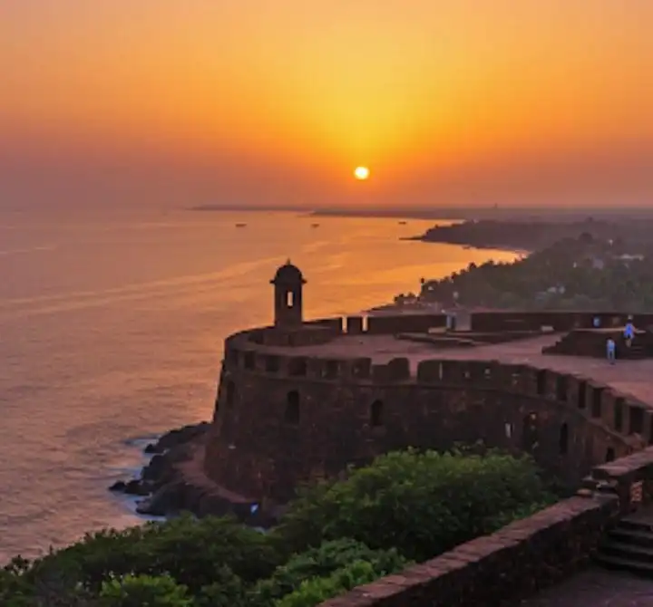 Chapora Fort Goa view