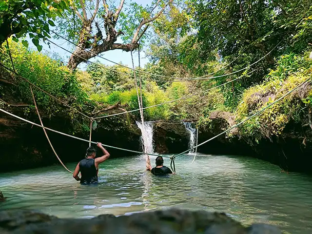 Fresh water spring Vagator Goa