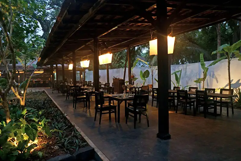 Restaurant seating Goa