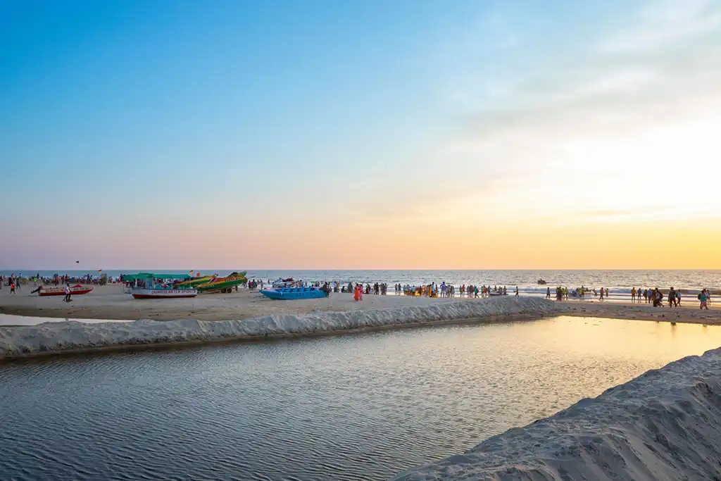 Sunset at Colva Beach Goa