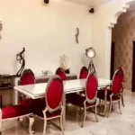 3 BHK Kuvar House Colaba Dining Room with 8 seater Table 8 Chairs