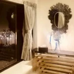 3 BHK Kuvar House Colaba Entry Console with Decorative Mirror