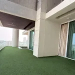3 BHK One Avighna Park Spacious Balcony with City View