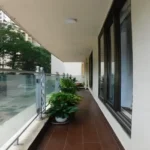 5 BHK Lake Superior Powai Balcony Corridor with Glass Railing
