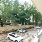 5 BHK Lake Superior Powai Balcony View of Parking and Trees