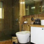 5 BHK Lake Superior Powai Bathroom with Glass Shower and Vanity