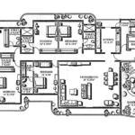 5 BHK Ekta Lake Superior Powai Floorplan