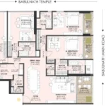 7 Dhuleva Malabar Hill 4 BHK Floorplan
