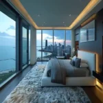 7 Dhuleva Malabar Hill Modern Luxurious Master Bedroom with Sea Views