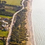Carissa Sea facing NA Plots Guhagar coastal road beachline view