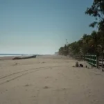 Carissa Sea facing NA Plots Guhagar quiet palm fringed beach
