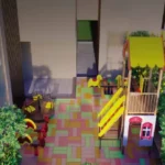 Delta Icon Sector 7 Airoli Aerial View Yellow Canopy Green Kids Play Area