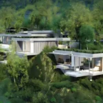 Kiran Canary Forest Plots Aamby Valley Glass Terrace Lush Green Slope Modern Villa Exterior