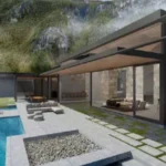 Kiran Canary Forest Plots For Sale Aamby Valley Stone Facade Open Lounge Rock Face Villa Exterior