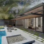 Kiran Canary Forest Plots For Sale Aamby Valley Stone Facade Open Lounge Rock Face Villa Exterior