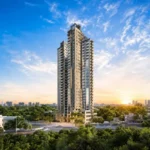 Ruparel Zinnia Borivali West High Rise Blue Sky Tree Line City View Tower Exterior