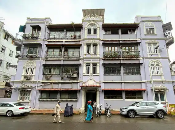 Kuvar House Colaba Front Elevation Facade