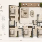 Lotus Amalfi Versova 4 BHK Floorplan