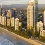 Lotus Amalfi Versova Aerial View Coast Skyline Beach Golden Hour