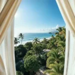 Lotus Amalfi Versova View of Versova Beach from Master Bedroom