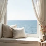 Lotus Artemis Juhu Beach Bedroom Window Seat with Ocean View